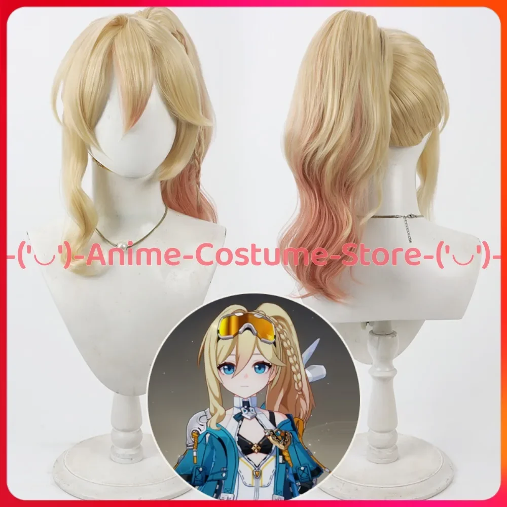 

Honkai Impact 3rd Tian Guang Chi Che Cosplay Wig Ponytail Game Character Halloween Carnival Party Costume Wigs Synthetic Hair