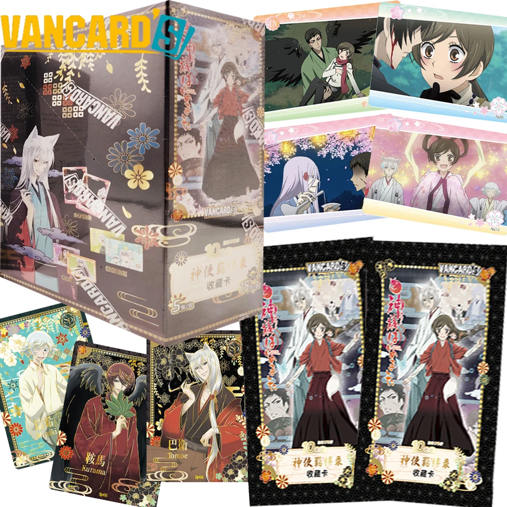 

Genuine VANCARD'S Kamisama Hajimemashita Collection Cards Anime Tomoe Nanami Retro Classic Screen Painting Design Cards Kid Gift