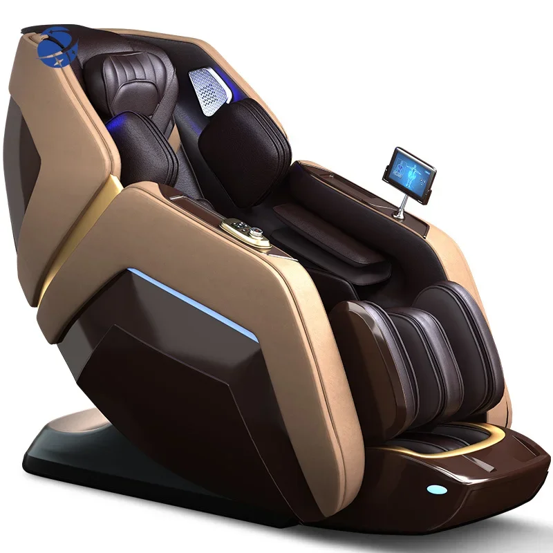 Multifunctional Automatic Robotic 4d Zero Gravity Luxury Stretch SL Track Health Treatment Full Body Massage Chair