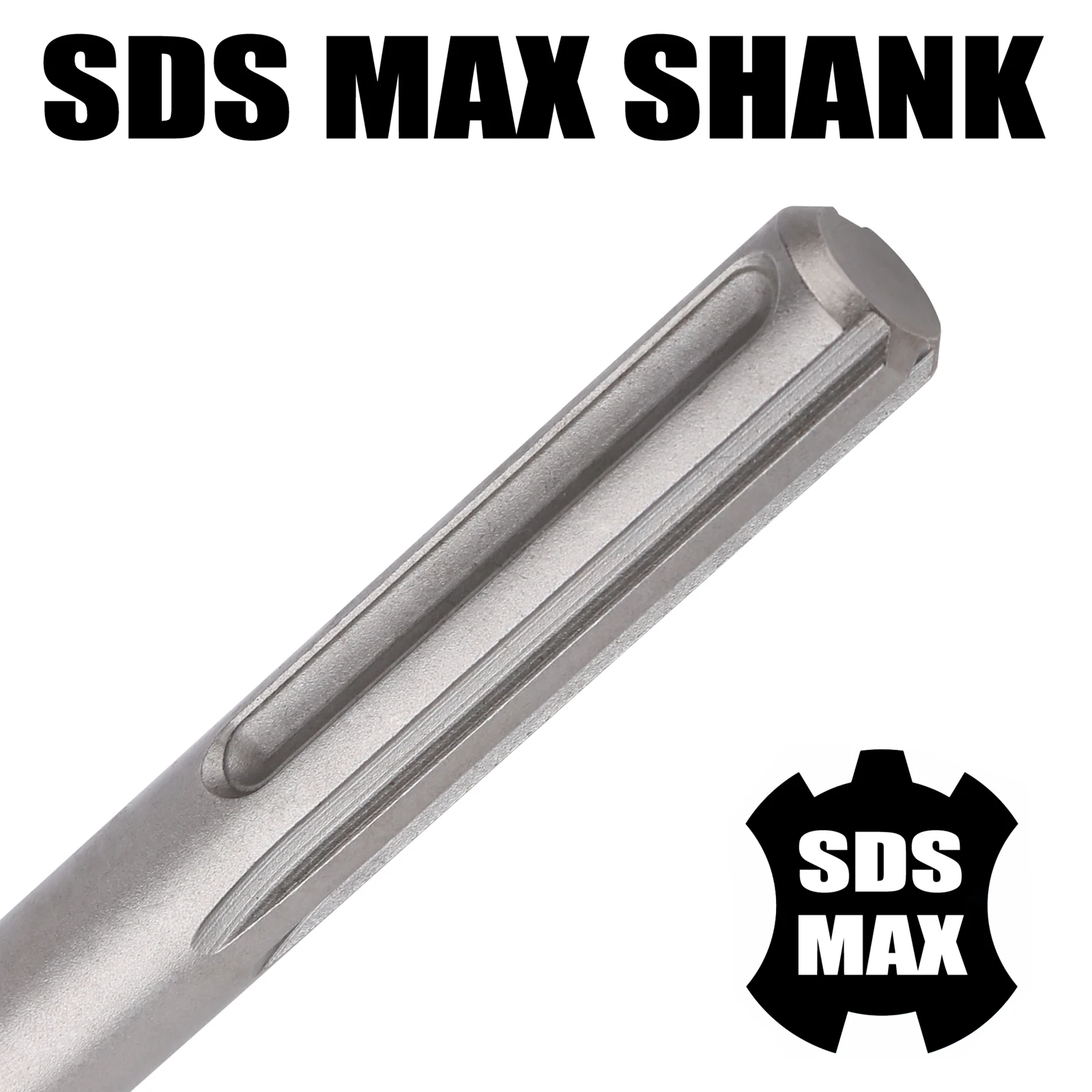 SDS MAX 35-80mm sega a tazza in carburo di tungsteno punta da trapano a nucleo cavo elettrico gambo 500mm pietra di cemento condizionatore d'aria a parete in cemento