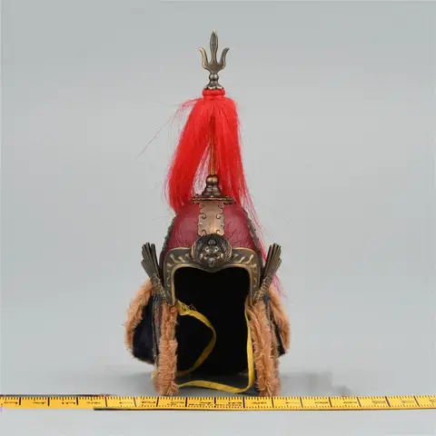 KLG-R032 오래된 빈티지 왕조 명나라 유명한 전사 군인 Xu Da 장난감 모델 헬멧 검 12 