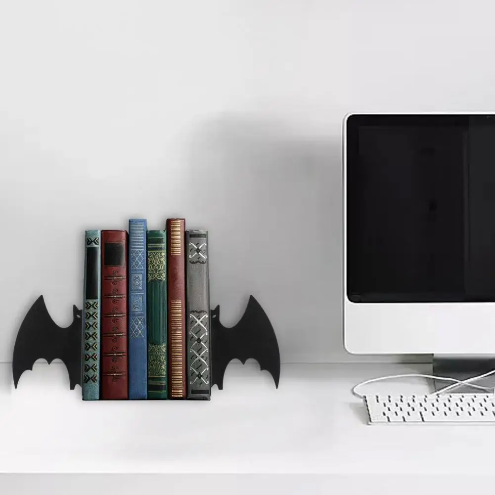 

1 пара милых подставок для книг в форме кошки, декоративные деревянные ограничители для книг для полок, столов, угловых полок, органайзеры, очаровательный декор для дома и офиса