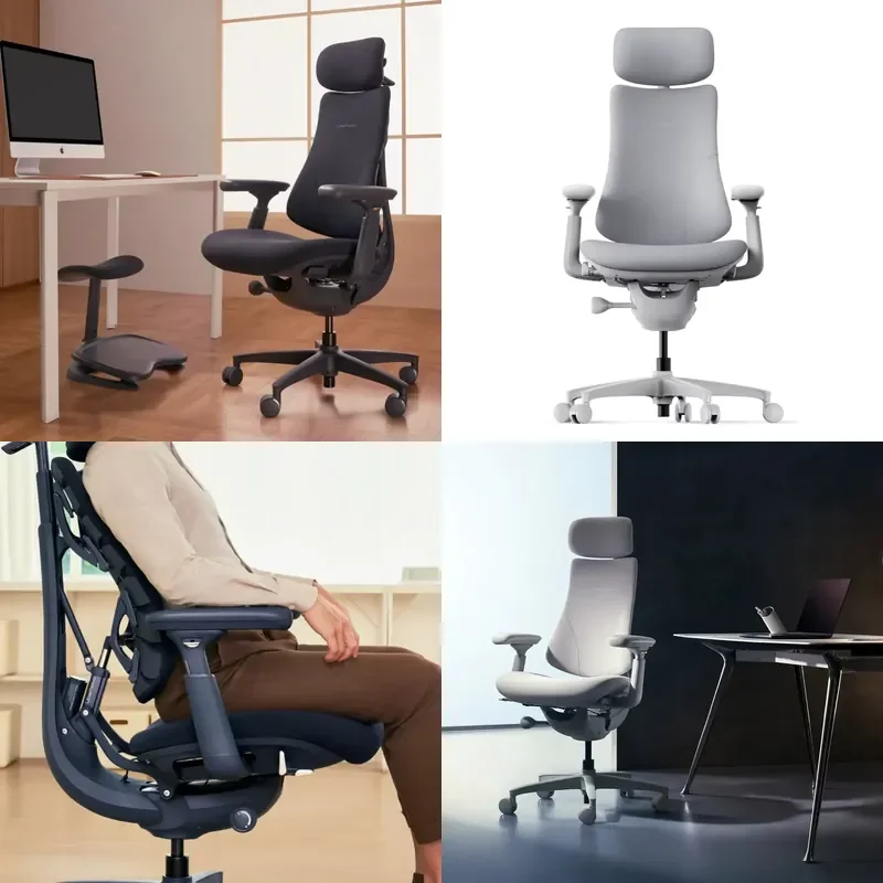 2026 Heißer Verkauf Libernovo Omni Moderner Bürostuhl mit Netzrücken, ergonomischer Massagefunktion, elektrisch verstellbar für Computerarbeit