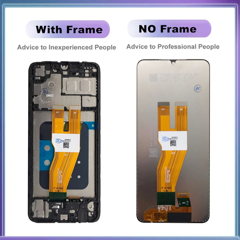Pantalla LCD A05 de 6.7 pulgadas para Samsung Galaxy A05 A055 LCD Display Touch Screen Digitizer para Samsung A05 LCD A055M A055F/DS A055M/DS 3