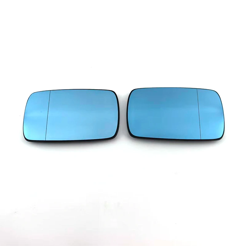 

For BMW 3 5 Series E39 E46 320i 330i 325 525i 1997 - 2005 Left Right Door Side Wing Mirror Glass Heated Blue Rear View Rearview