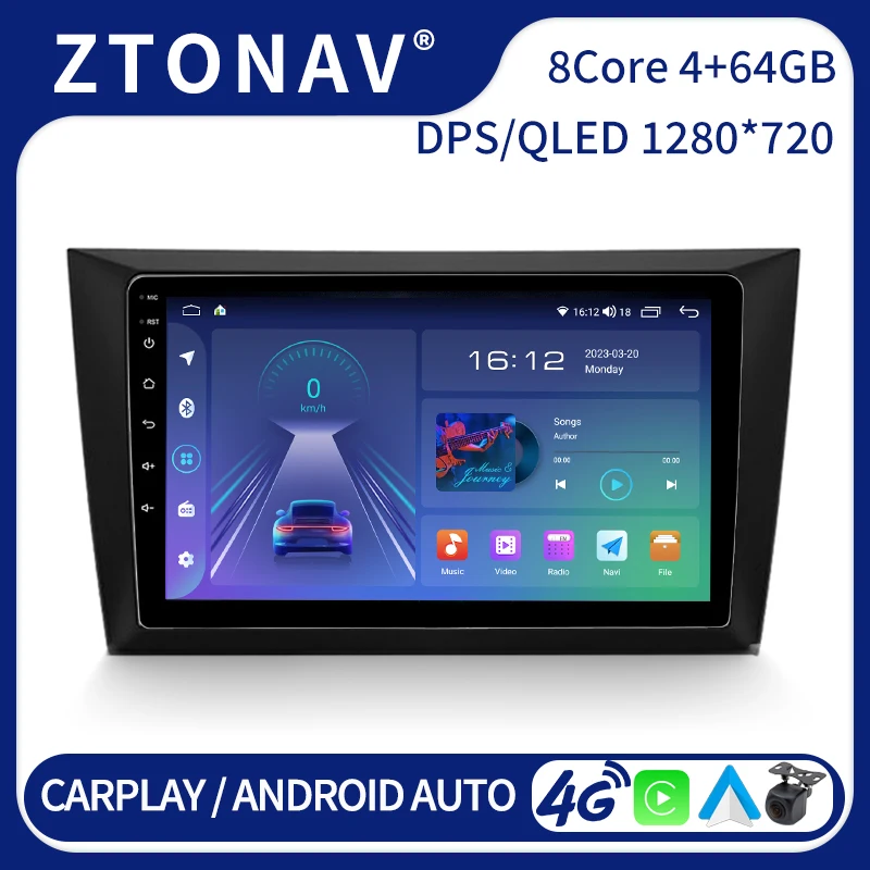 

Car Stereo For Volkswagen Golf 6 2008 - 2016 Android Screen Media Video Player Headunit Wireless GPS Navi Carplay Auto 2 Din