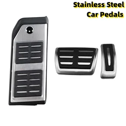 For Audi Q7 SQ7 Q8 2016-2021 Touareg 2019-21/ Porsche Cayenne 2018-21 Car Accessories Fuel Gas Brake footrest Pedal Cover Plate