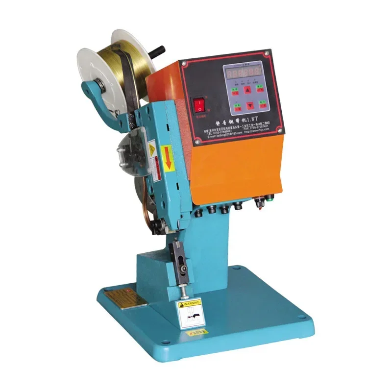 Automatic copper belt machine neon lamp and wire core crimping silent copper belt machine including mold