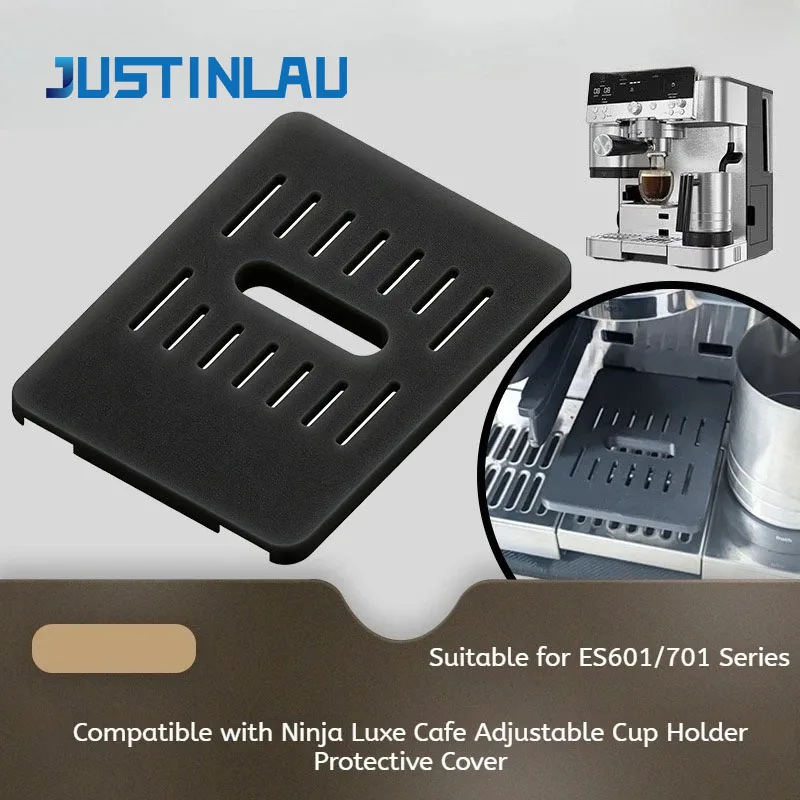 JUSTINLAU 1PC 재사용 가능한 에스프레소 머신 액세서리 조정 가능한 컵 홀더 보호 커버 닌자 ES601/655/701에 적합