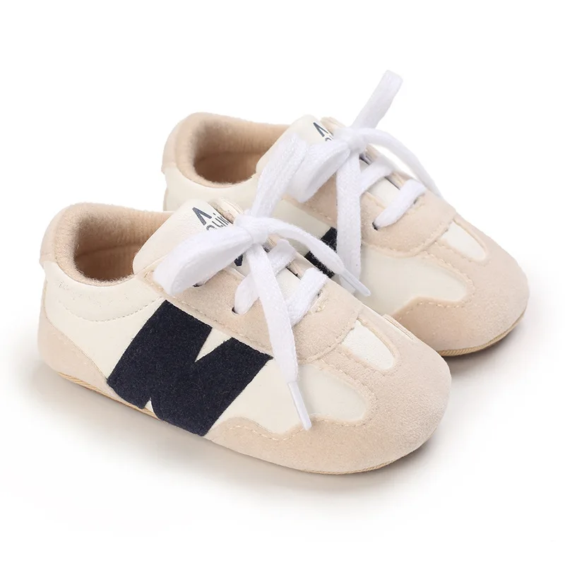 Yibubu Baby Blue Shoes Cute Fashion Simple And Generous Indoor Soft Soled Non-slip Toddler Shoes Suitable For Spring And Autumn