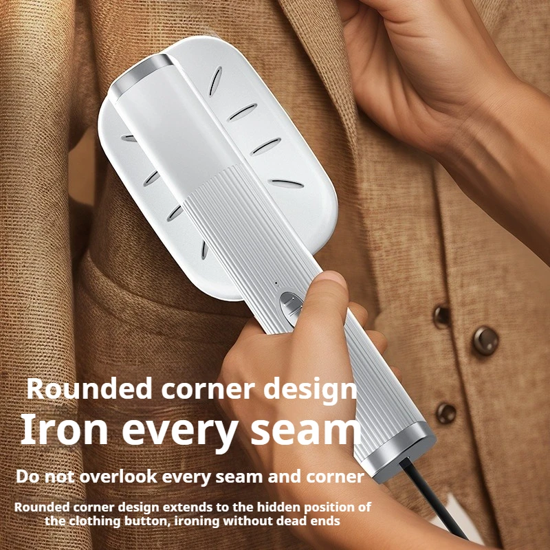 Lightweight Handheld USB Iron, Large Panel, High Efficiency, Fast Wrinkle Removal, Easy Smooth Ironing, Energy-Saving Design