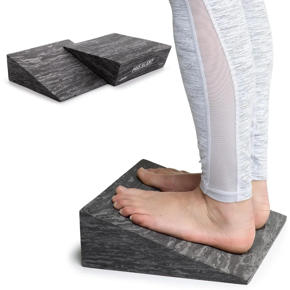 

Professional Foam Incline Squat Wedge Pair and Slant Board for Squats- Workout Squat Wedges for Rehabilitation and Stretching