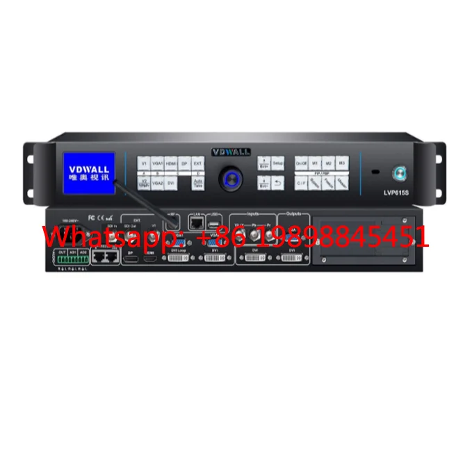 

VDWALL LVP615S HD LED Video Processor | SDI/HDMI/DP/DVI Input 2K Video Wall Controller