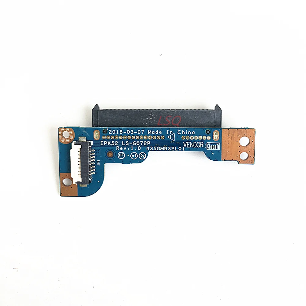 EPK52 LS-G072P NBX0002CB00 For HP HP 250 255 G7 15-DA 15-DB HDD Hard Disk Driver Board 100% Test OK