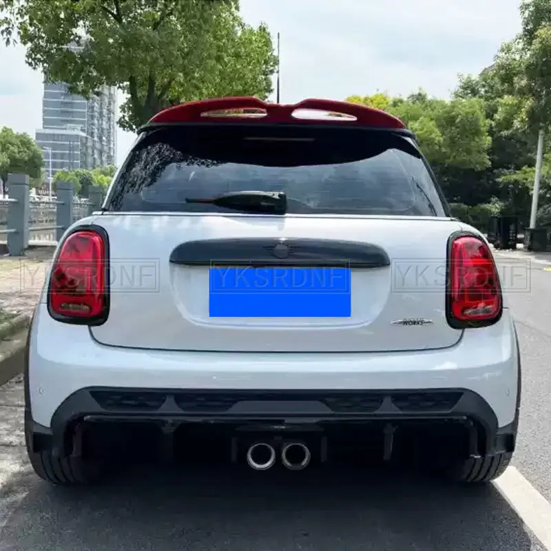 For MINI Cooper S 2.0T F56 F55 S JCW Spoiler High Quality FRP UNPAINTED / REAL CARBON FIBER 2013-2020