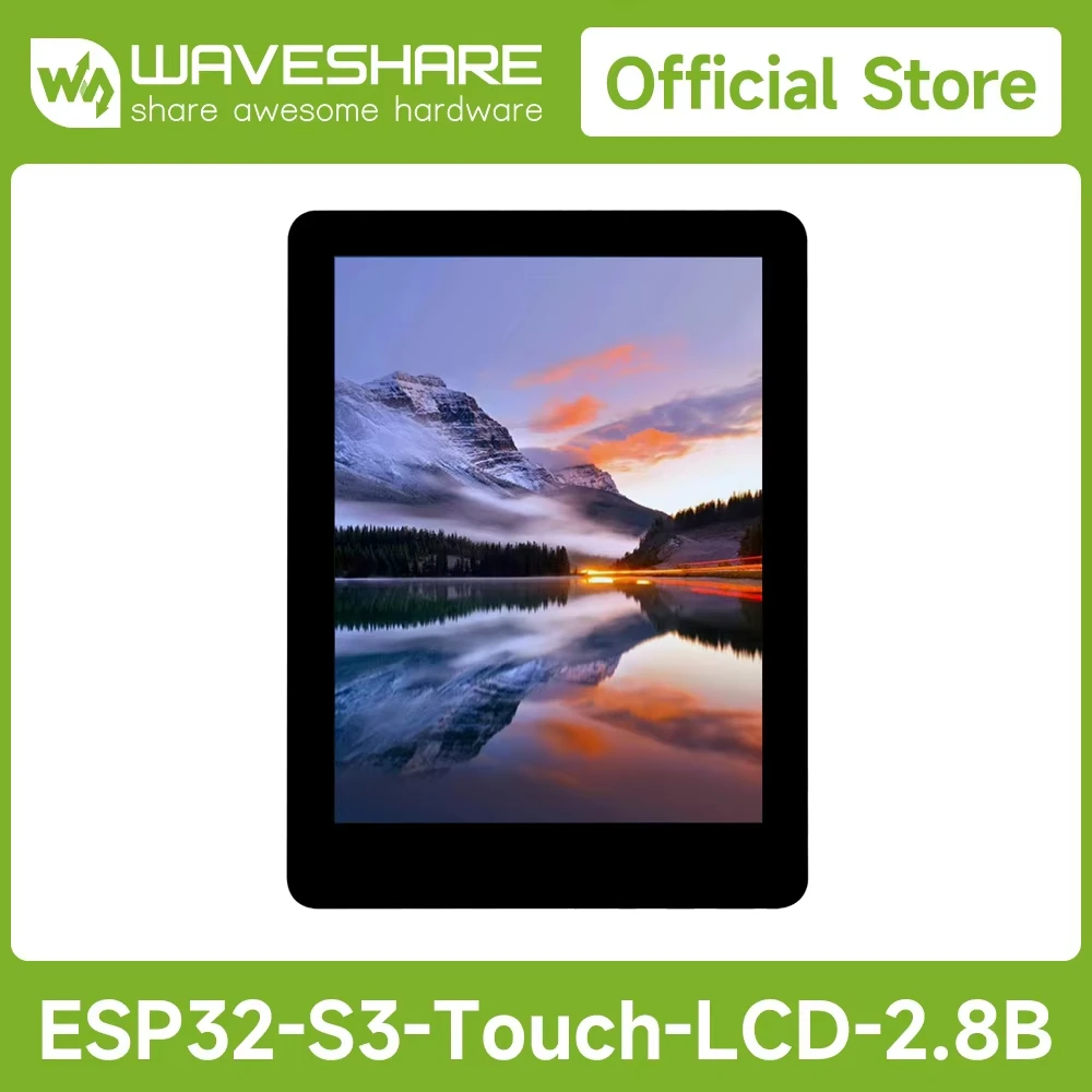 ESP32-S3-LCD-2.8B Waveshare Display Development Board Type B 480*640 IPS 32-bit LX7 Dual-core Processor ESP32 With Display