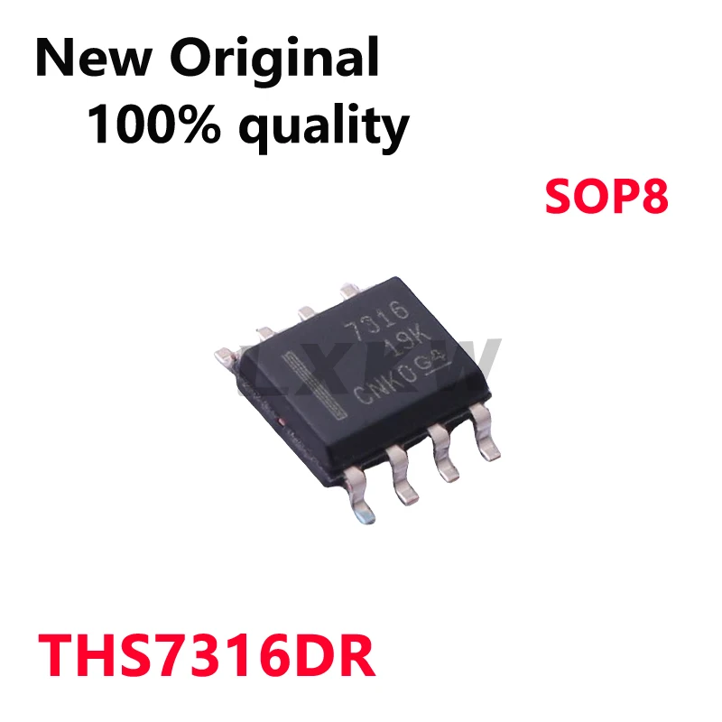 10/PCS New Original THS7316DR THS7316D THS7316 7316 SOP8 Video amplifier chip In Stock