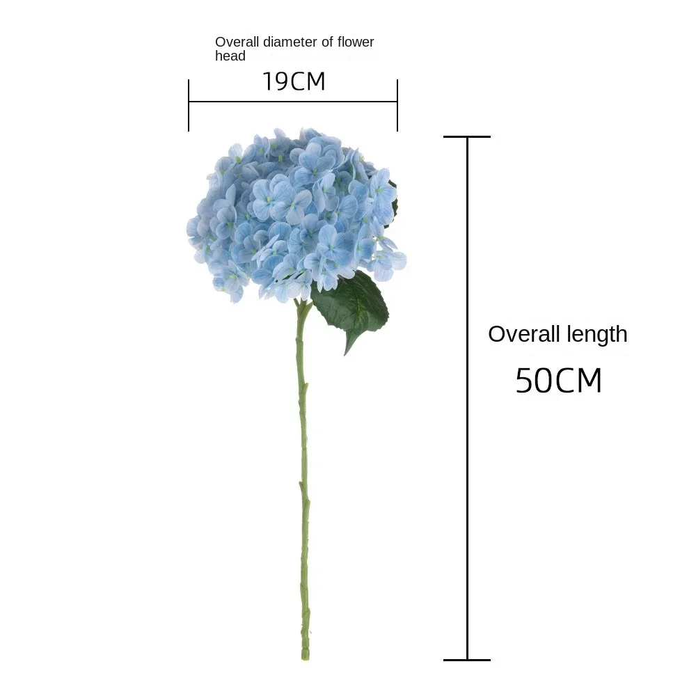 Alta qualità sensazione di mano ortensia INS fiore artificiale decorazione della casa matrimonio fiore finto Fleur Artificielle decorazione