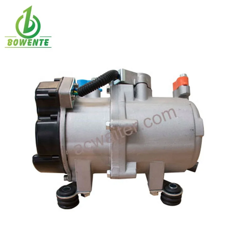 Universal 12V Auto Air Conditioning Electric Car Ac Compressor 12 V Permanent Magnet Brushless DC Motor Standard Size -40C - 85C