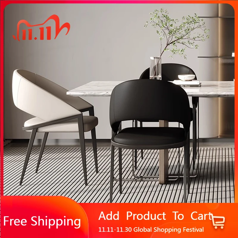 

High Stoot Dining Chairs Restaurant Mobile Nordic Luxury Living Room Hotel Kitchen Dining Chairs Designer Sillas Home Furniture