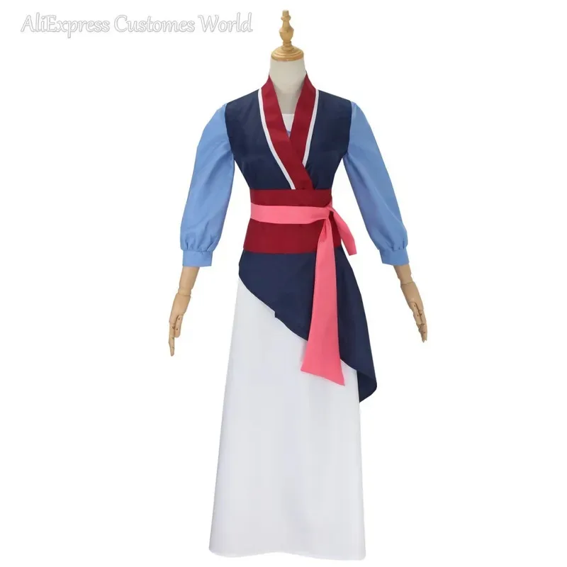 Movie Mulan Cosplay Costume Anime Mushu pour Suits for Film Animation Halloween Men's Version Mu lan Performance Costume