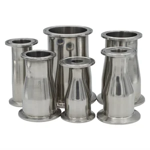 YQBS Sanitary Tri Clamp Concentric Reducer Clover Fittings Stainless Steel 304 1.5 10 best sales deflegmator - №3