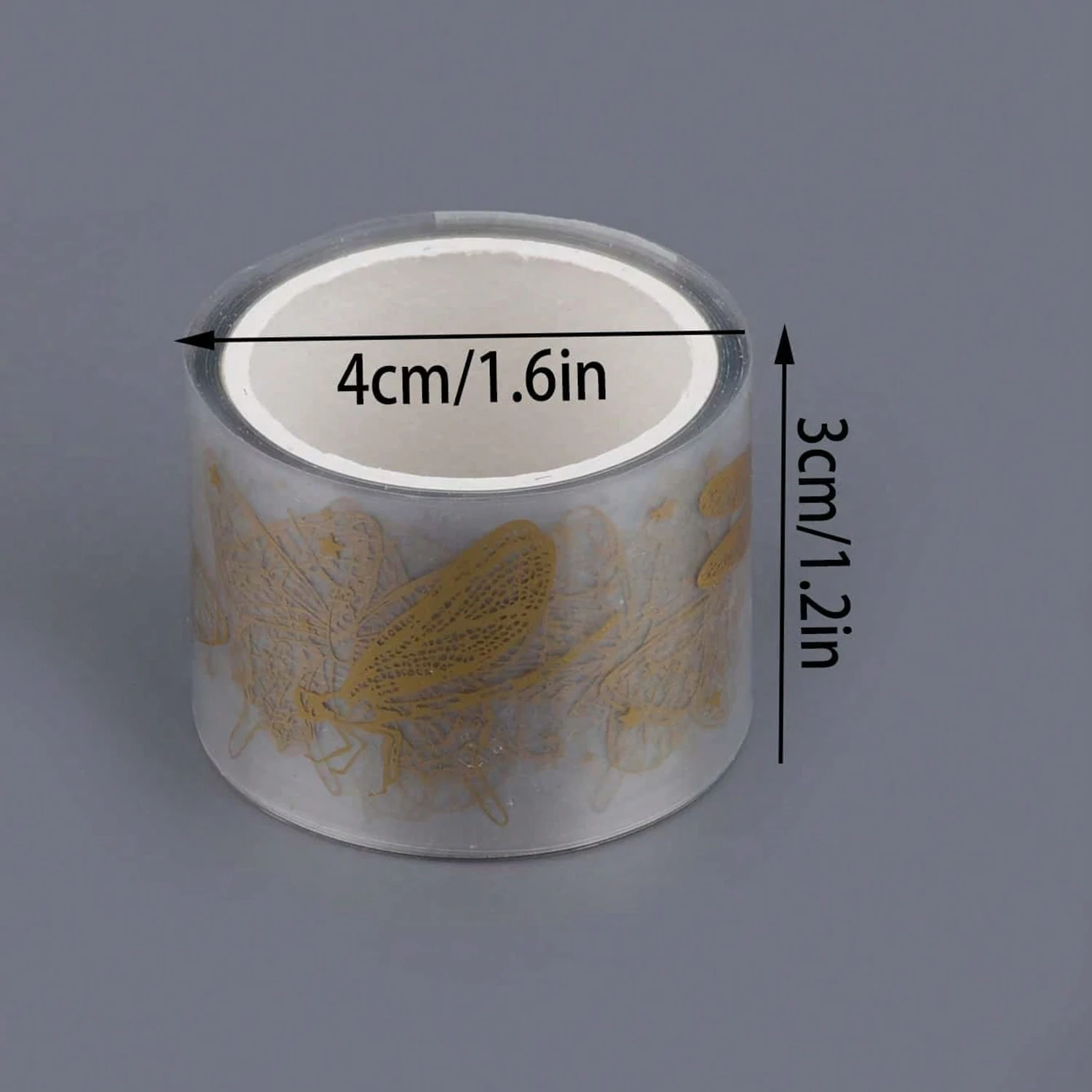 1 roll of butterfly pattern br - Scrapbooking ulasan dan harga