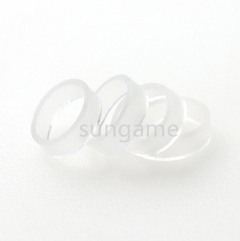 6 قطع من واقيات حلقة التحكم المرنة المصنوعة من السيليكون تقلل الضوضاء ملحقات غير مرئية لسطح البخار #5