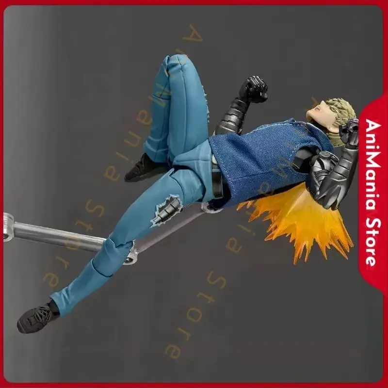 

Новые аниме-фигурки Ko Genos, Kaiyodo Revoltech Yamaguchi One Punch Man, подвижная модель-статуэтка, игрушки, подарки