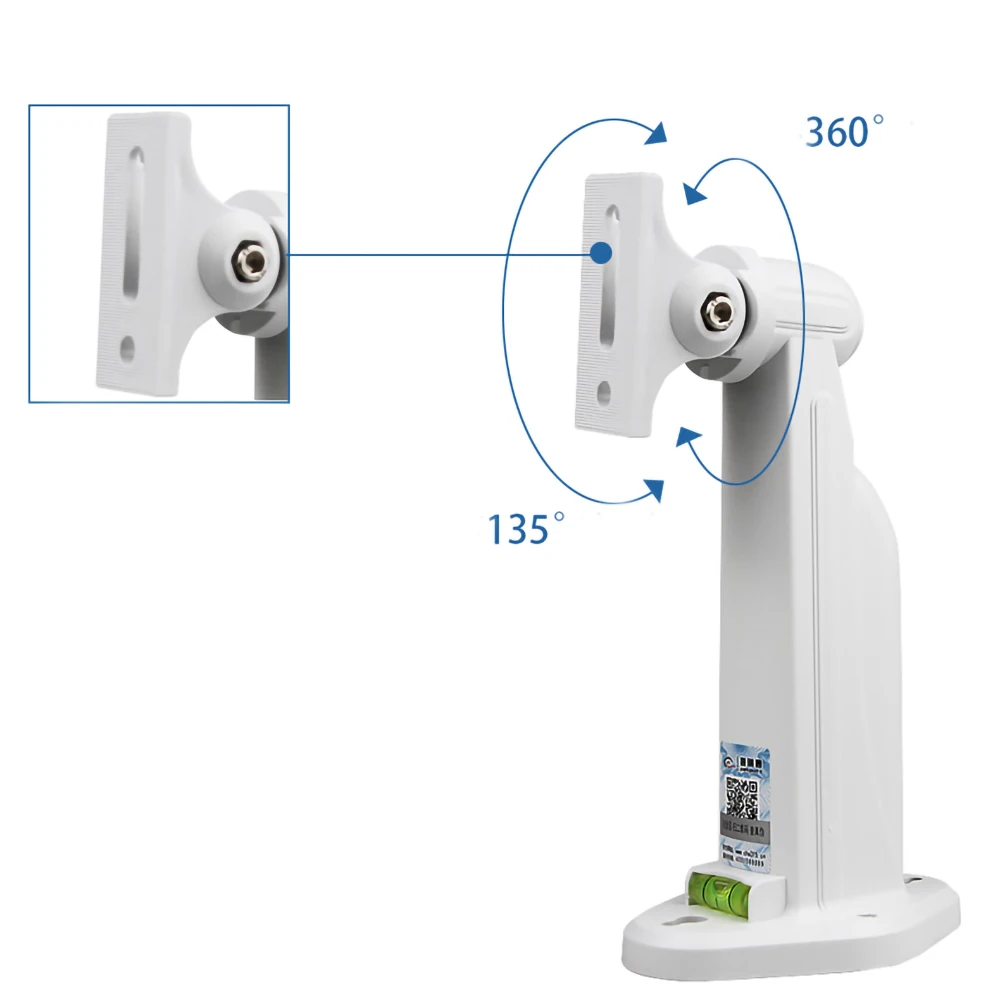 Gun Camera Monitoring Bracket With Hub Storage Box Plastic / Alufer Material