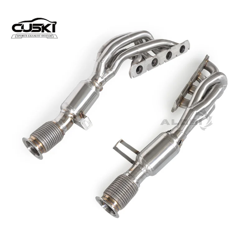 

Высокоэффективная выхлопная система для Audi R8 V8 4.2 2008-2018 гг., коллектор выпускного коллектора из нержавеющей стали