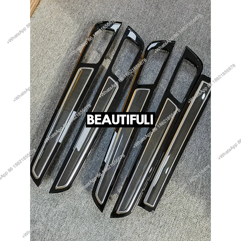 Carbon Fiber Interior Parts Kit for  2018-2022 Set of 16 Pieces - Dashboard Center Console Door Panel Trim