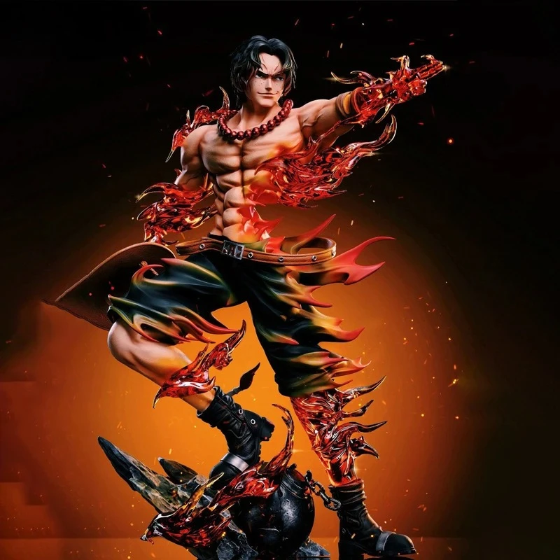 figurine-d'action-one-piece-ace-portgas·d·-ace-statue-en-pvc-modele-gk-decoration-de-bureau-jouet-cadeaux-d'anniversaire