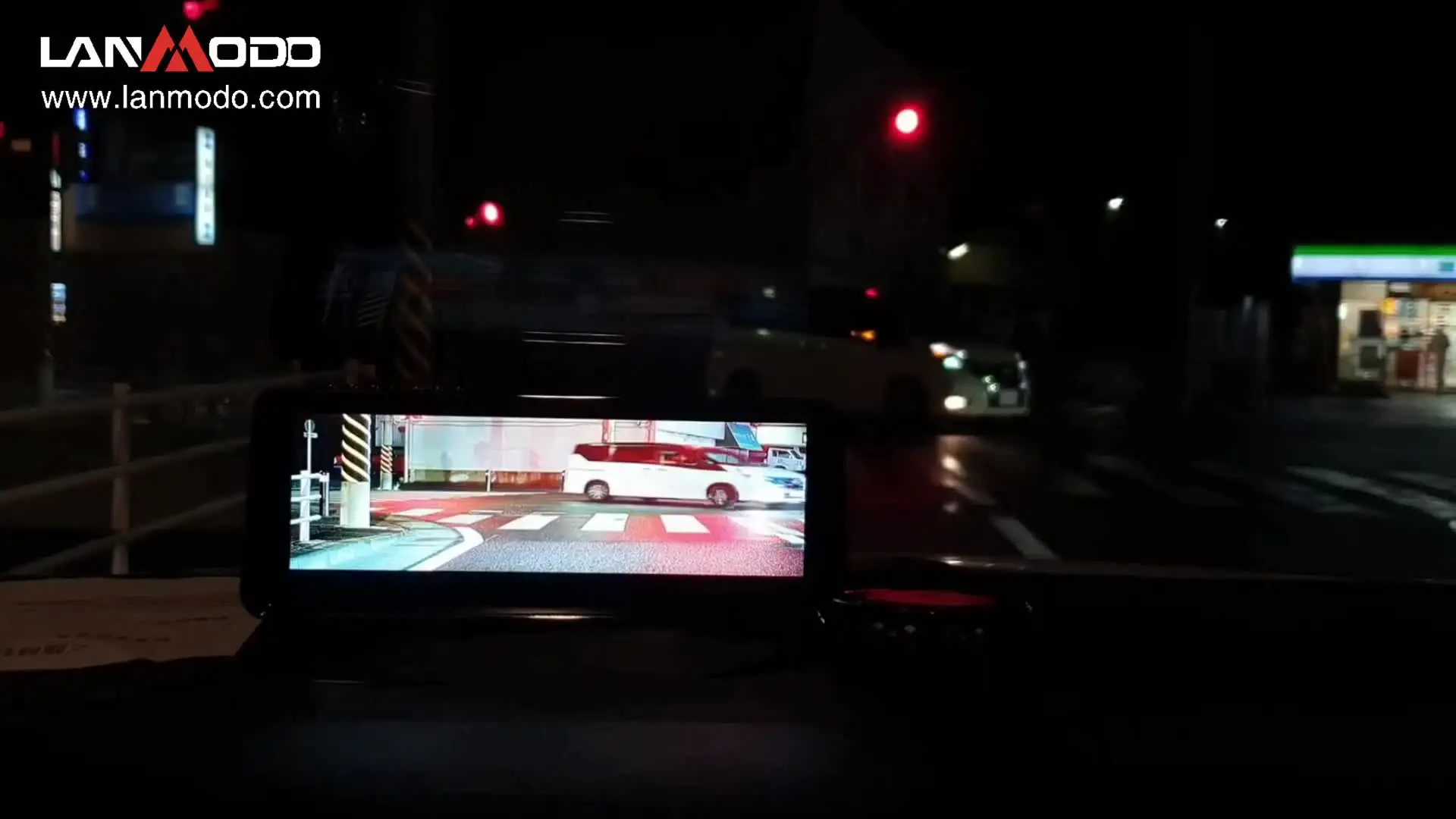 Lanmodo Overgrote Pro Met Auto Dash Camera Voor Auto Rijden Black Box Nachtzicht Systeem