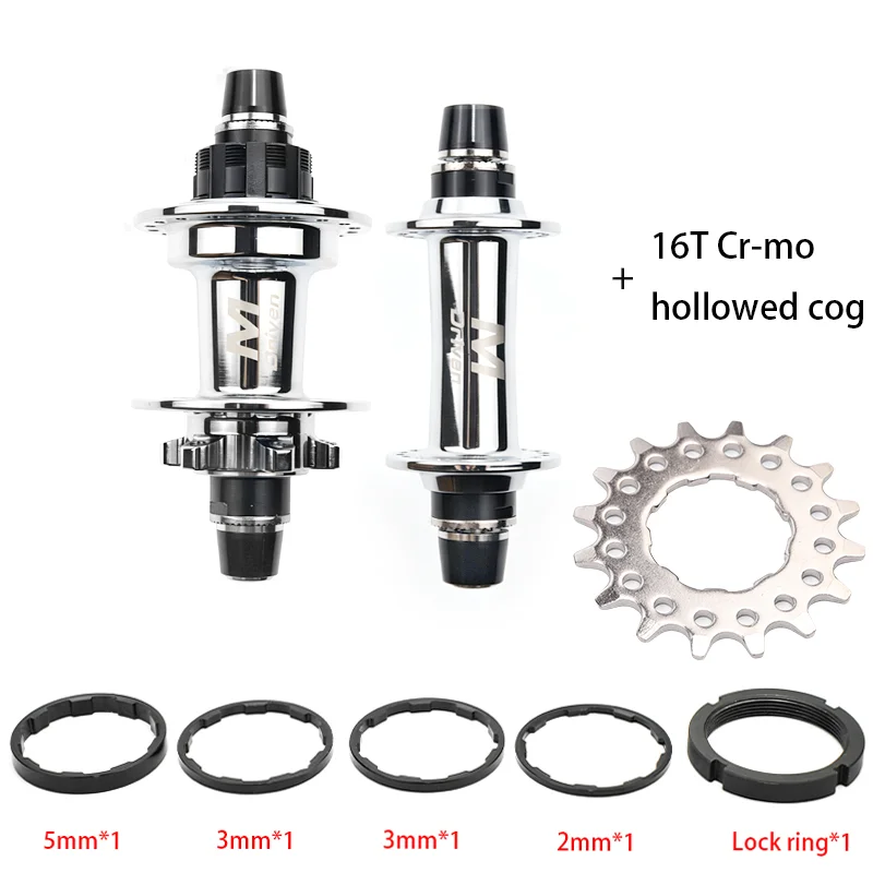 M Driven BMX Racing Nabe 100x3/8 110x3/8 36H BMX Naben Aluminiumlegierung Fahrradteile – Detail 1