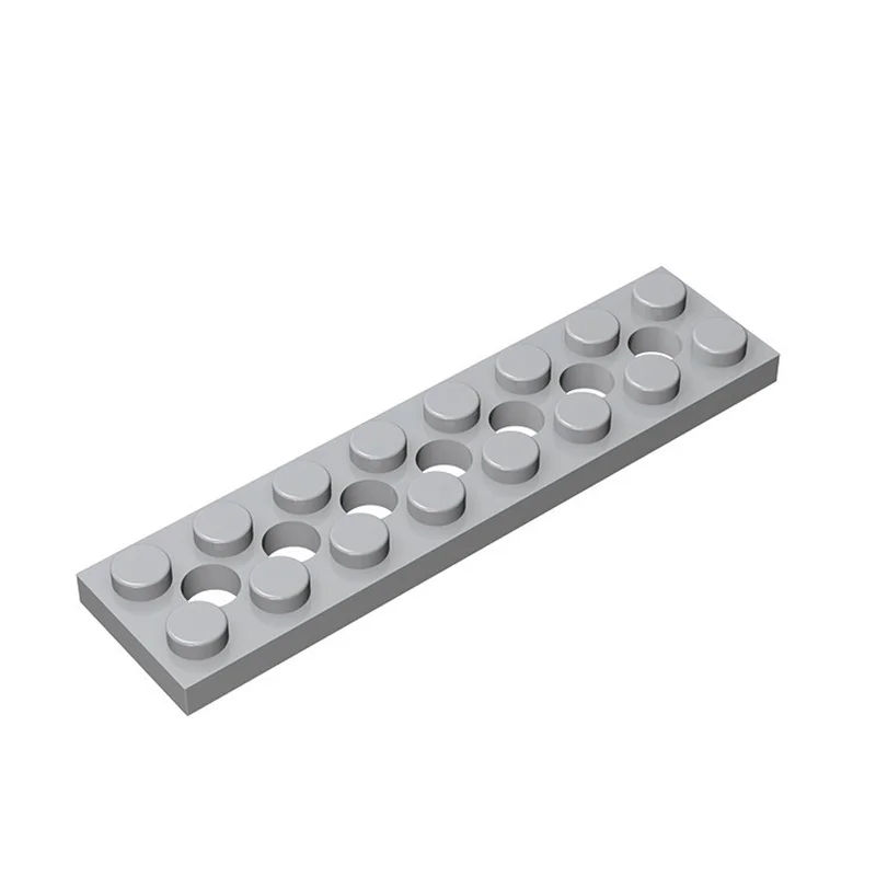 10 Stück 3738 Platte 2 x 8 mit 7 Löchern Bausteine Sammlungen Modulare Spielzeuge für Technische MOC DIY Geschenk-Bausteine – Detail 1