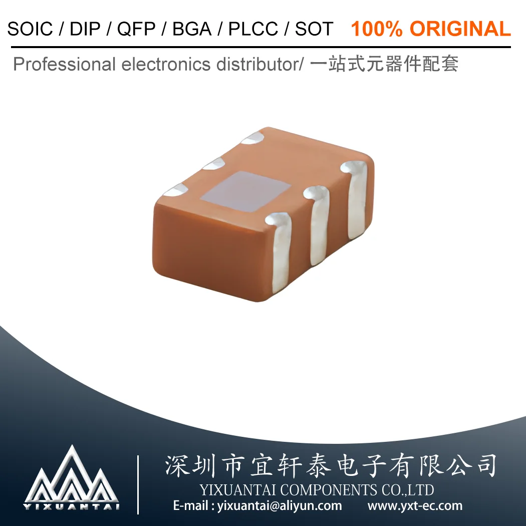 

NCS1-112+ NCS1-112【1:1 LTCC Transformer, 700 - 1100 MHz, 50Ω GE0805C-1AP】10pcs/Lot New