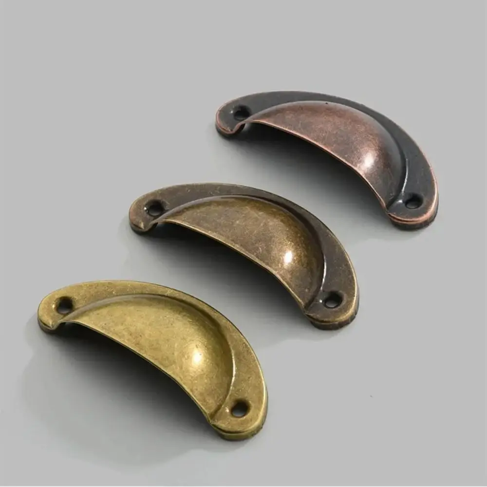 30 pezzi durevoli manopole per porte dell'armadio retrò di lusso push-pull armadio cassetto tira hardware per mobili maniglia a conchiglia finestra