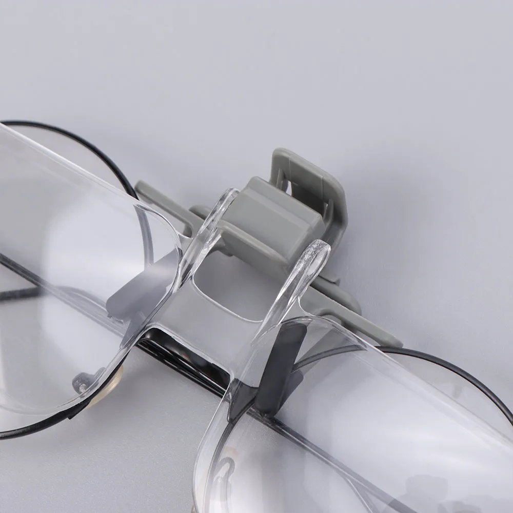 2X Magnification Head-mounted Magnifier Acrylic Optical Lens Detachable Clip-on Magnifying Glass HD Multifunctional
