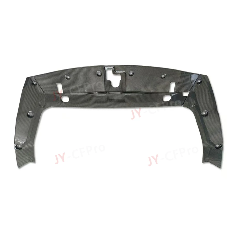 R35 3PCS Real Carbon Fiber Front Bumper Engine Cooling Cover Openable Panel Cover for Nissan GTR R35 Battery Cover 2008-2024