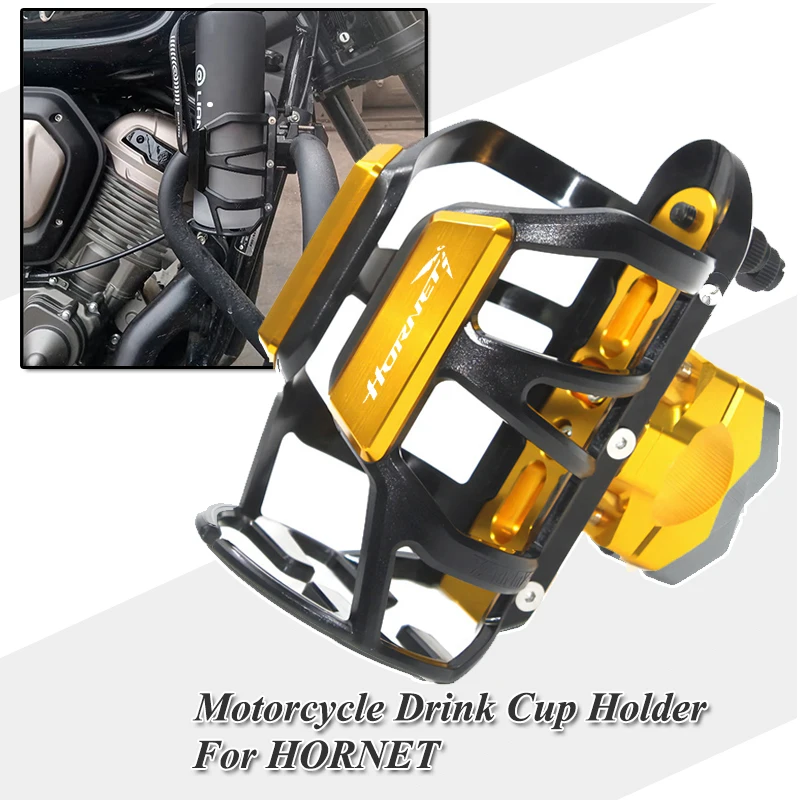 Cup Holder For Honda cb750 hornet 2025 2026 Hornet750 Motorcycle Beverage Water Bottle Cage Drink Cup Holder Mount Accessories