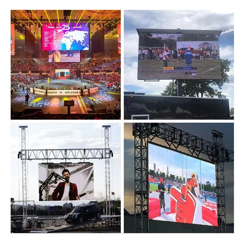 Full Color LED Screen Module P1 P2 P2.9 P3.9 Live Show Stage Background Event Rental Video Wall Display Panel view 5