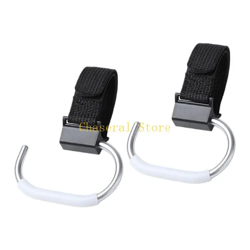 E7CE 2pcs High Capacity Baby Carriage Hook with Quick Installation for Baby Strollers