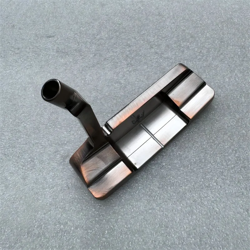 Dagalo SUS 303 material CNC milled golf putter golf head copper colour 370+/-5 gms