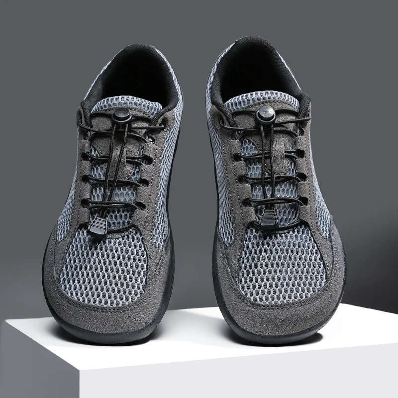 Sommerliche Herren-Sneaker mit breiter Zehenbox, minimalistische Zero-Sohlen-Sportschuhe, atmungsaktive Barfußschuhe für Paare, weiche Laufschuhe – Detail 11