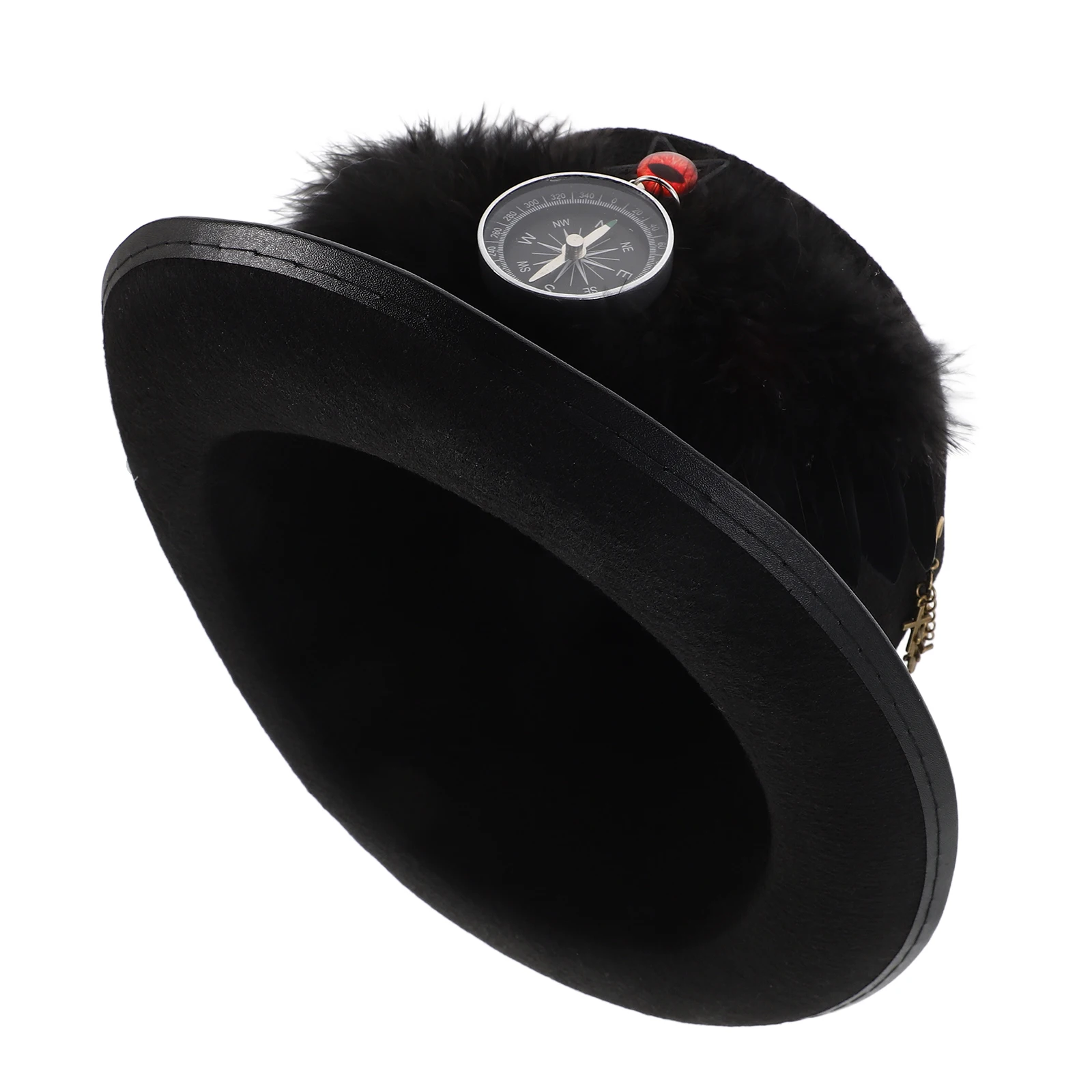 

Retro Top Cosplay Party Gothic Wing Plume Design Costume Accessory For Carnival Festival Events Accessories Halloween Hats
