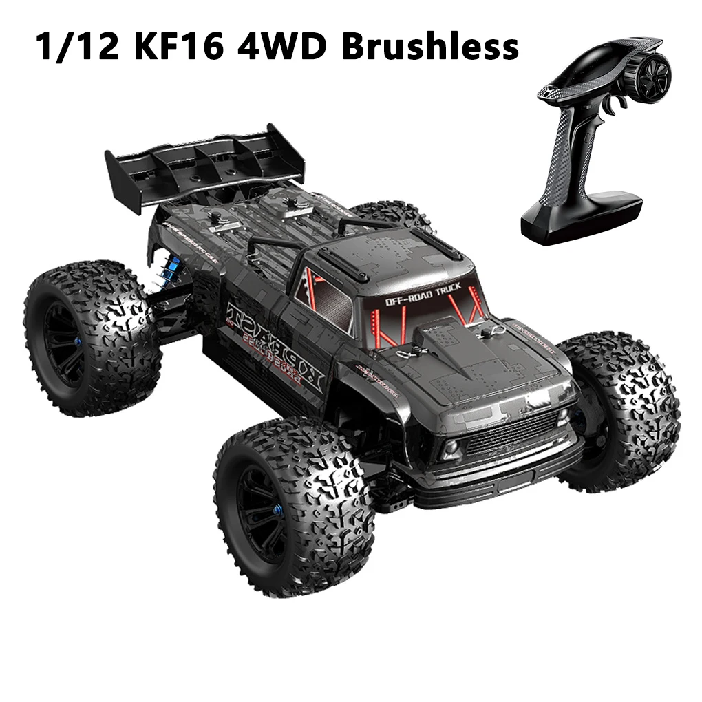 

1/12 KF16 4WD бесщеточный внедорожный автомобиль с дистанционным управлением 1:12 пропорциональный грузовик 60 км/ч высокоскоростной альпинистский автомобиль модель игрушки для взрослых и детей