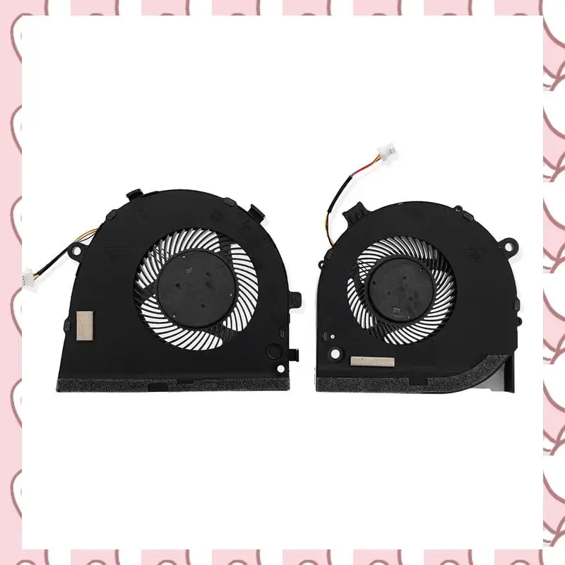 Ventiladores enfriadores de GPU HHTL para Dell G3 3579 3779 G5-5587 15 5587 ventilador de refrigeración de CPU GPU CN-0TJHF2 GWM