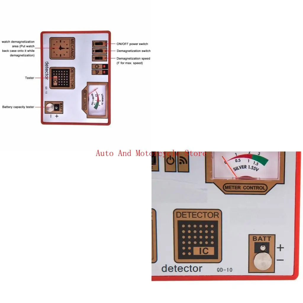 

Инструмент для ремонта часов со встроенным тестером импульса батареи и оценкой движения