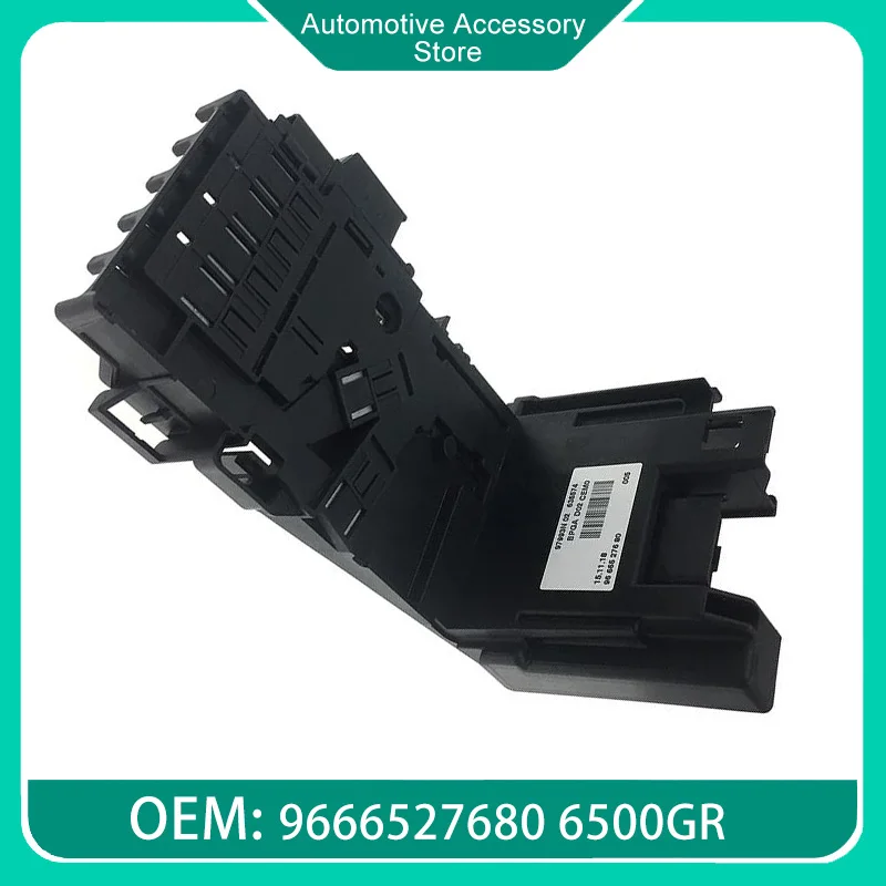 

Genuine Parts 9666527680 6500GR 6500GQ 28236841 Battery Manager Fuse Box For Citroen C4 Grand Picasso Peugeot 3008 508 5008 308